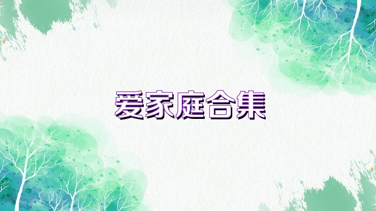 爱家庭合集