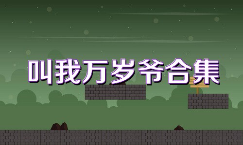 叫我万岁爷合集