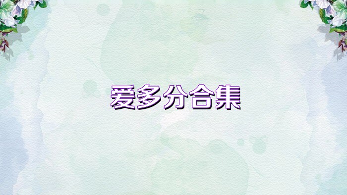 爱多分合集
