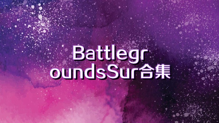 BattlegroundsSur合集