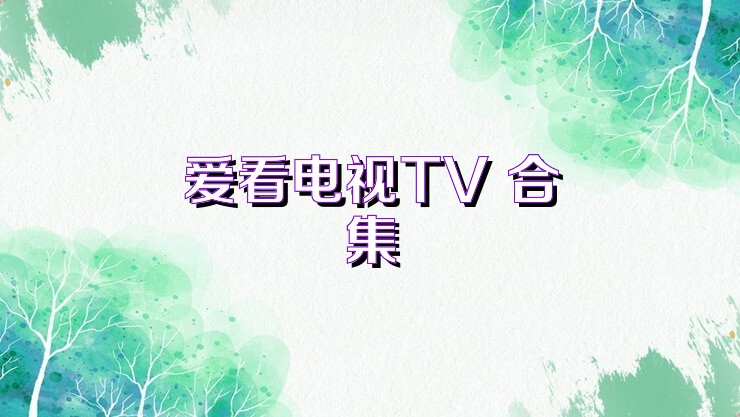 爱看电视TV 合集