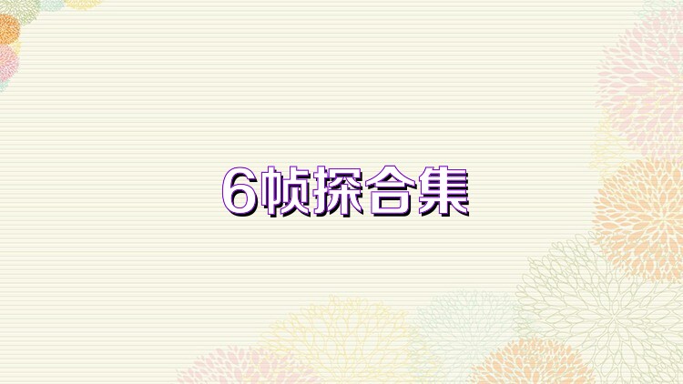 6帧探合集
