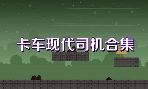 卡车现代司机合集