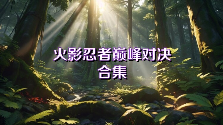 火影忍者巅峰对决合集