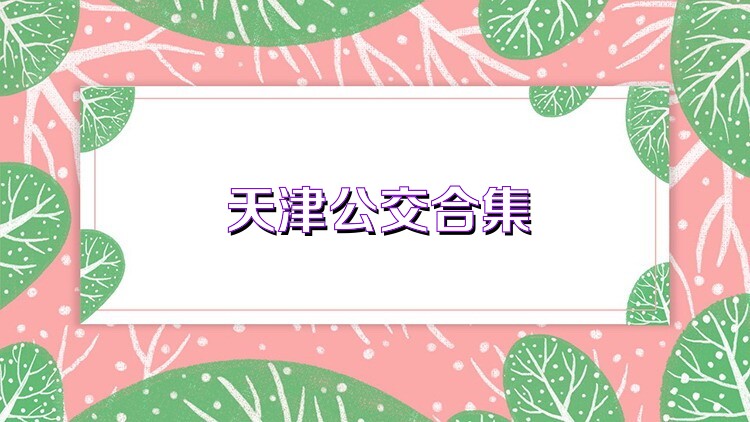 天津公交合集