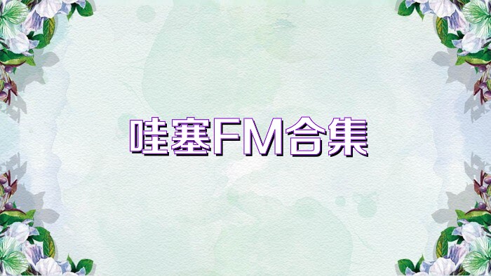 哇塞FM合集