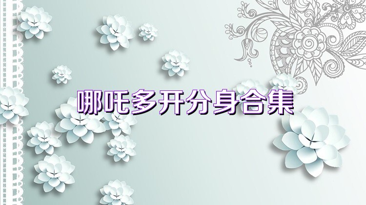 哪吒多开分身合集