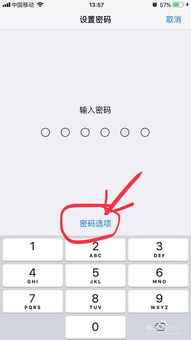 苹果如何设置四位数密码