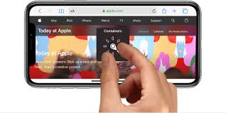 iPhone快速导览旁白声音设置位置