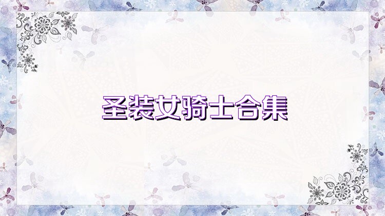 圣装女骑士合集