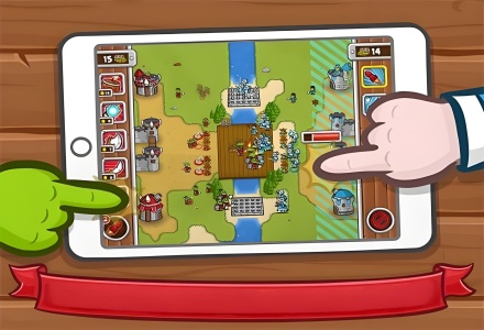 两个城堡互相出兵的游戏