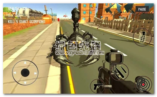 怪物狩猎城市射击免费版