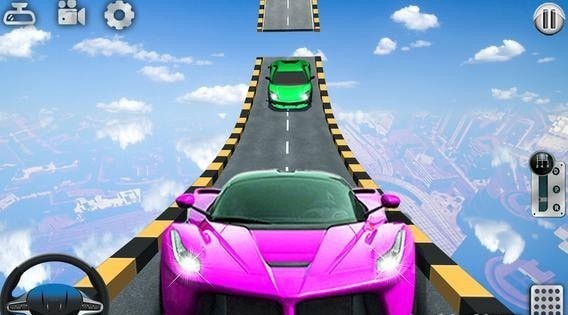 不可能的轨迹特技赛车最新版