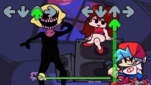 周五夜放克腐化sans