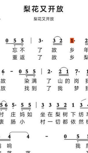 动态简谱