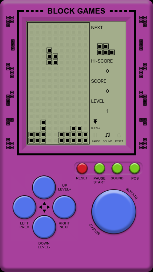俄罗斯经典方块DIY掌机方块珍藏手机版