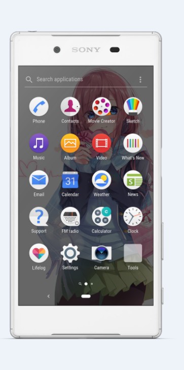 中野三玖索尼主题NakanoMiku手机版