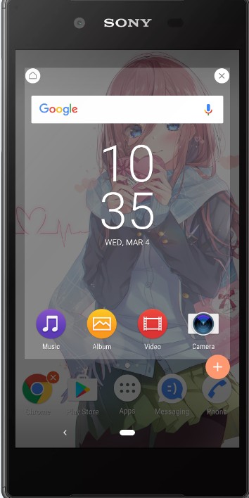 中野三玖索尼主题NakanoMiku