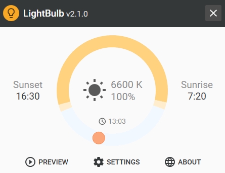 LightBulb屏幕色温自动调节最新版