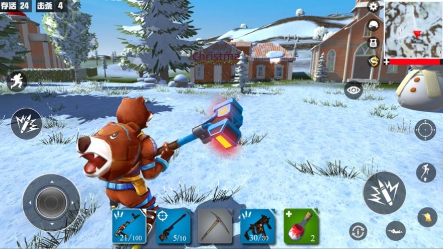 精英派对堡垒吃鸡战场