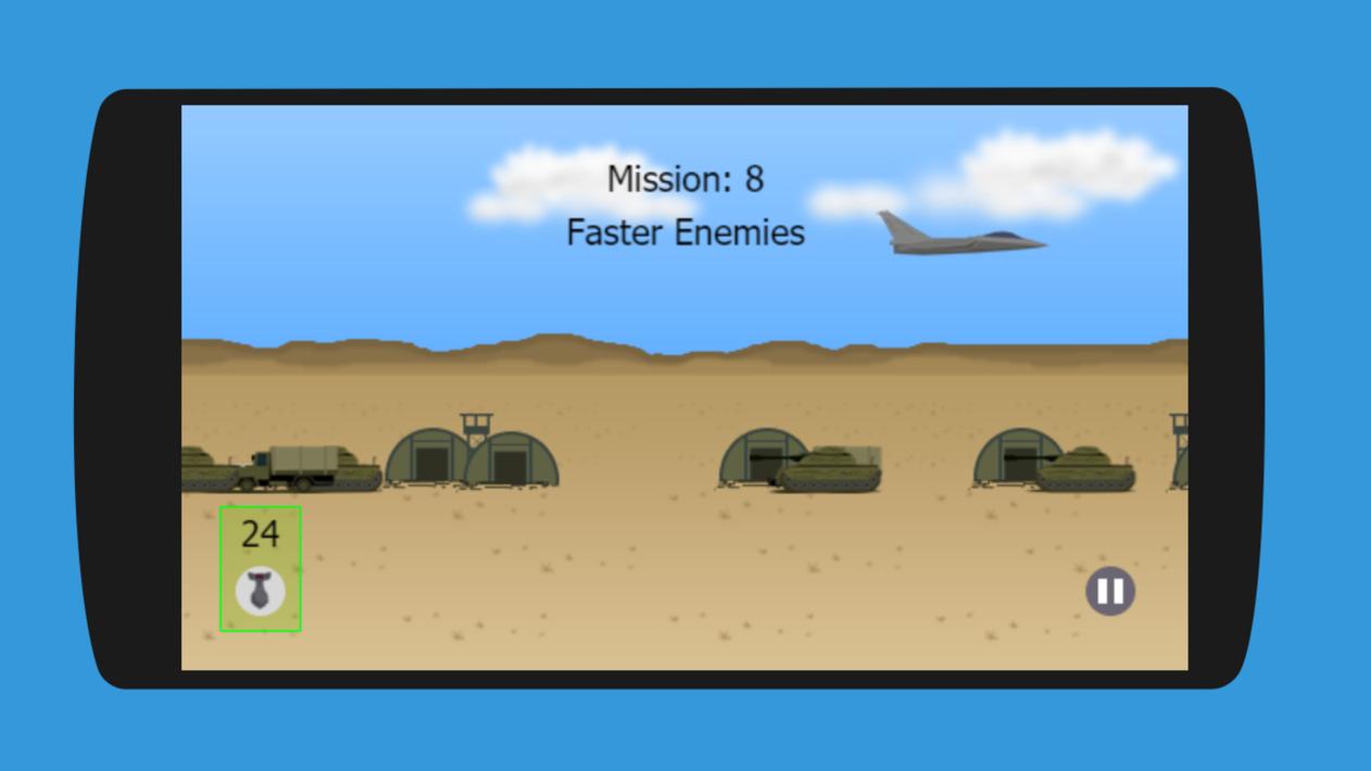 二维轰炸机BomberJet